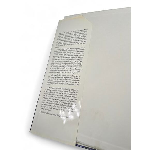 The Ocean World of Jacques Cousteau Hardcover Coffee Table Picture Photography - Picture 3 of 6
